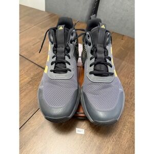 Adidas OwnTheGame 2.0 Mens Basketball Shoes Grey Gold GW5483 Size 11.5 Mid Top